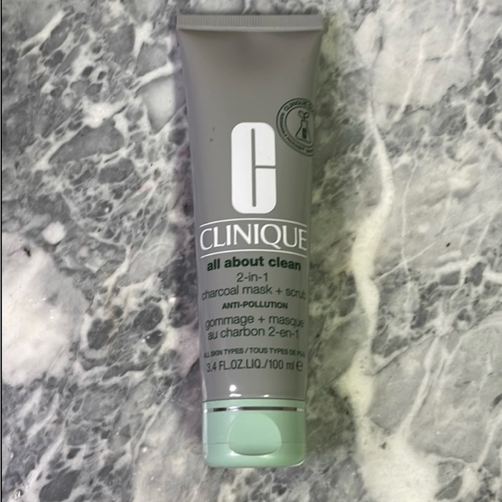 Clinique All About Clean Charcoal Mask and Scrub